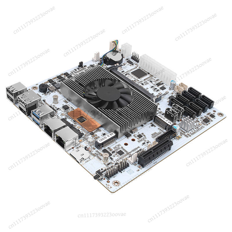 Nas Motherboard 8 Sata Mini Itx - Df 8ベイNASマザーボード I5-8265U 8 SATAポート デュアルM.2スロット