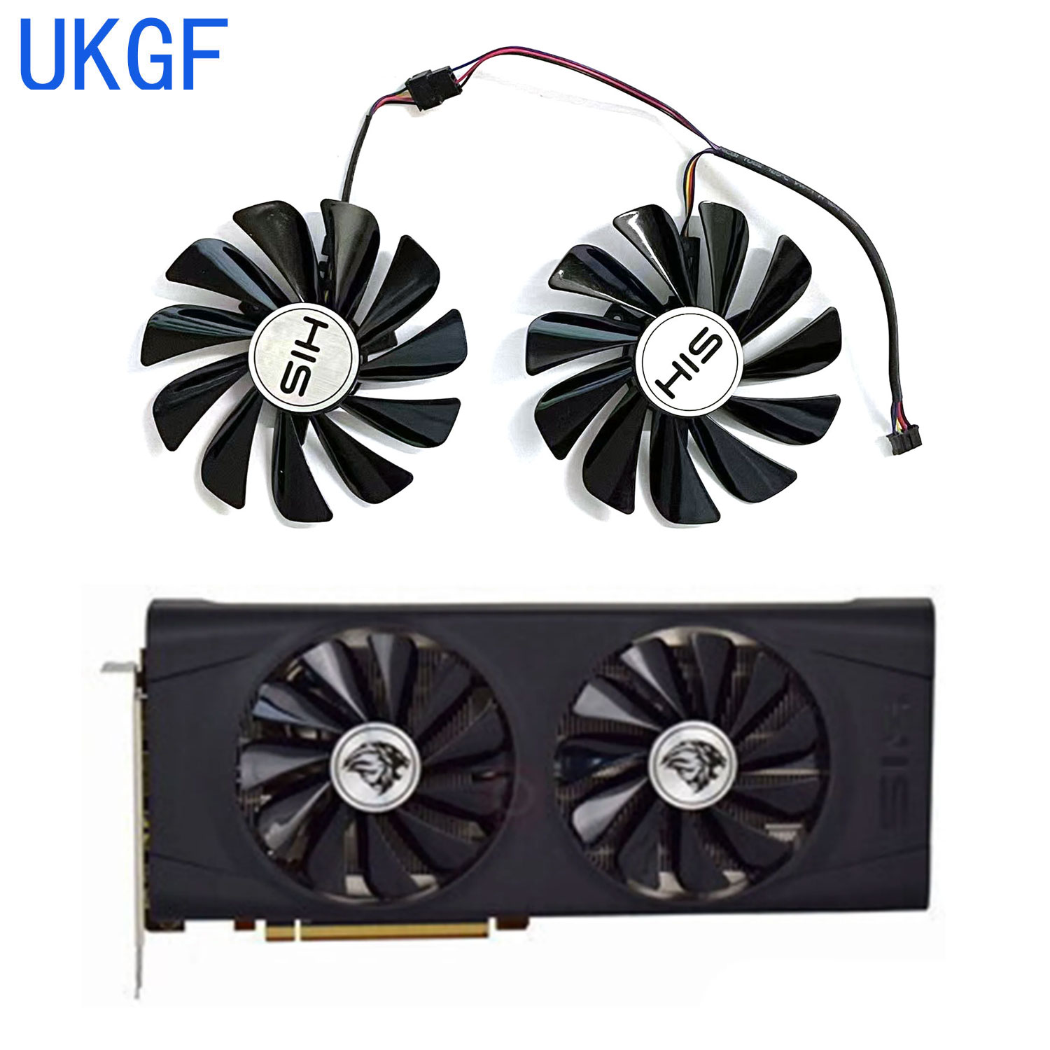 Lga1700 Itx Motherboard Ddr5 - 新品 95MM 4PIN CF1010U12S HIS Radeon