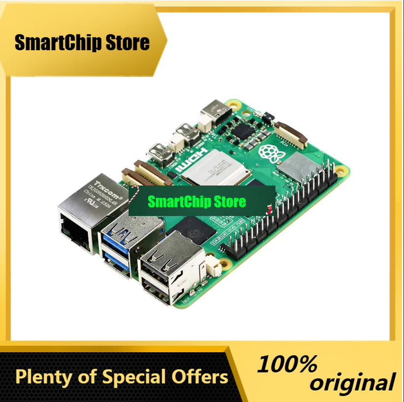 Raspberry Pi 5 8Gb Board - SmCpOfficial純正Raspberry Pi 5シングルボードコンピュータ2GB 4GB 8GB 16GB