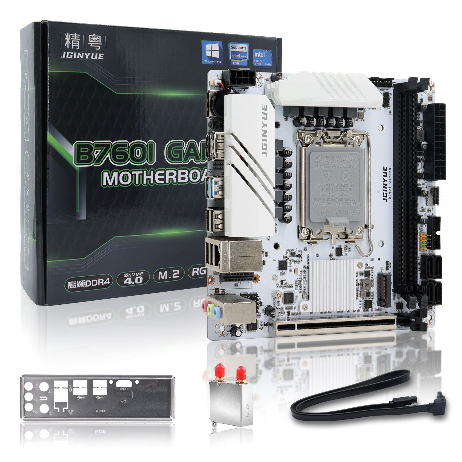 Lga1700 Itx Motherboard Ddr5 - JGINYUE B760 マザーボード LGA 1700 サポートインテル