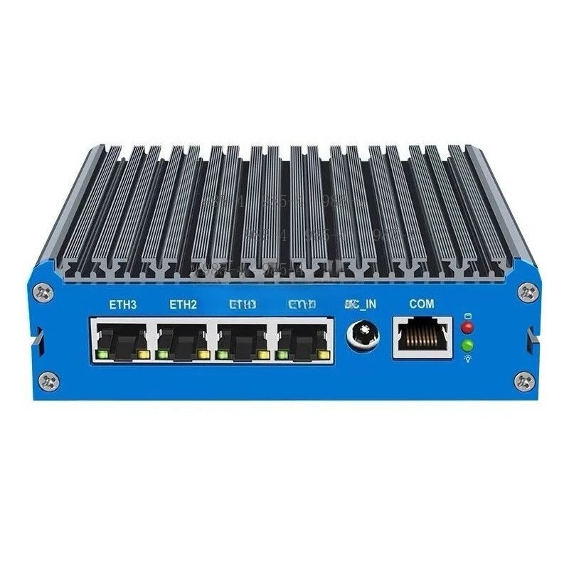Pfsense Firewall Router 2.5G 4 I226 - G48S N100 ソフトルーターミニPC DDR5 8GB RAM