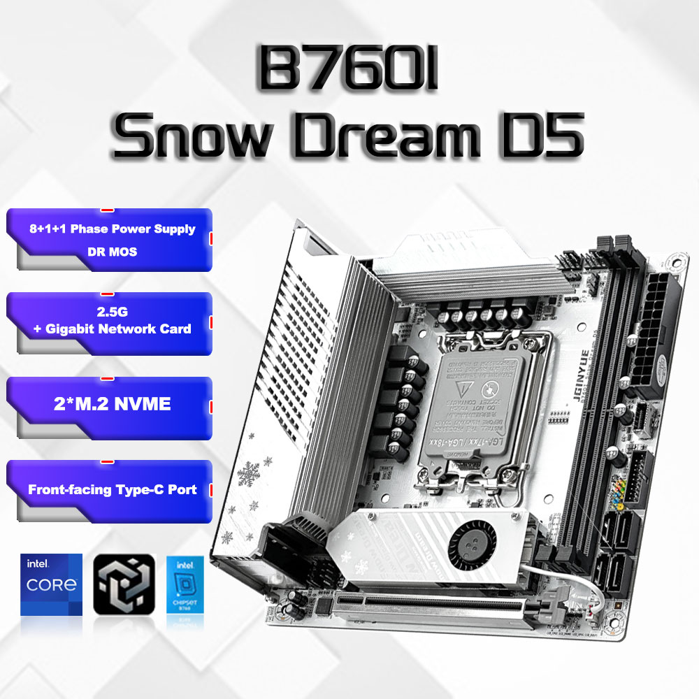 Lga1700 Itx Motherboard Ddr5 - B760i ARGB WIFI DDR5 マザーボード mini