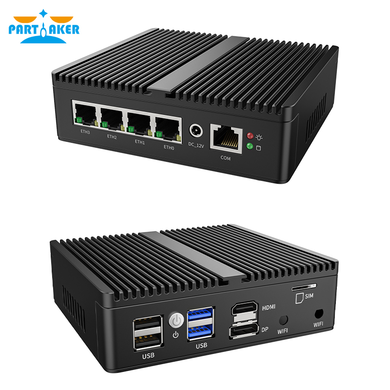 PartakerミニPC N5105 N150 J4125  - Pfsense Firewall Router 2.5G 4 I226 のレビューと価格