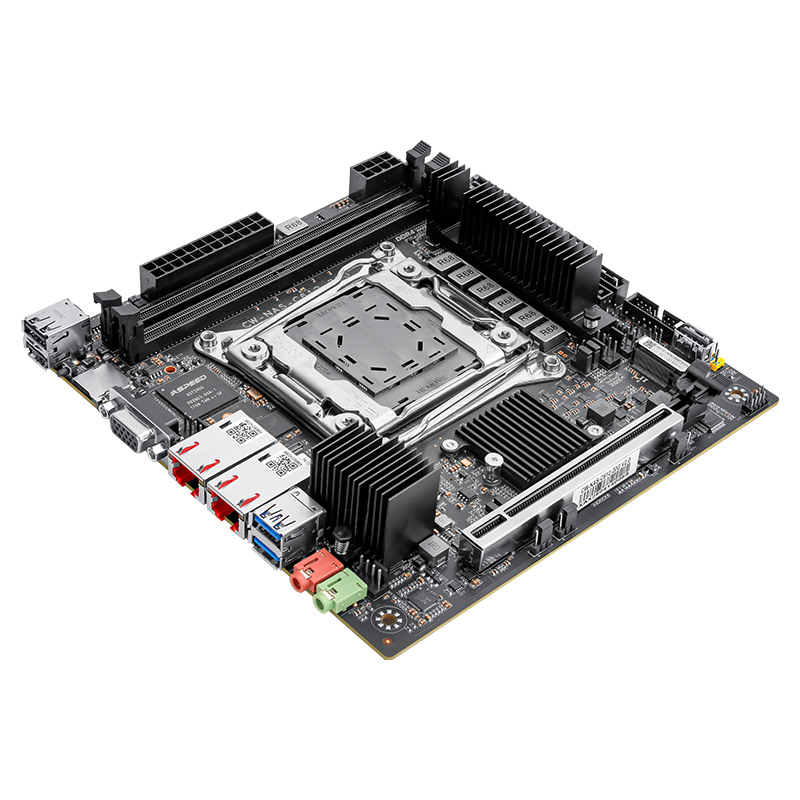 C612 LGA 2011-3 Xeon X99 マザーボー - Nas Motherboard 8 Sata Mini Itx のレビューと価格