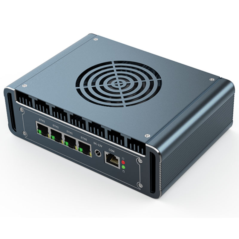 第12世代 Intel I3-1115G4 ファンレスミニP - Pfsense Firewall Router 2.5G 4 I226 のレビューと価格