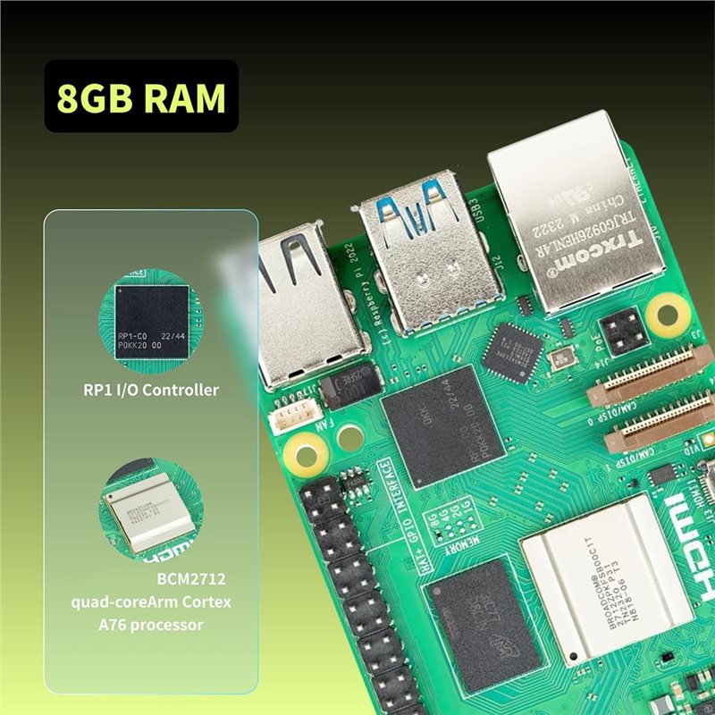 AS95-For Irasptek スターターキット Ras - Raspberry Pi 5 8Gb Board のレビューと価格