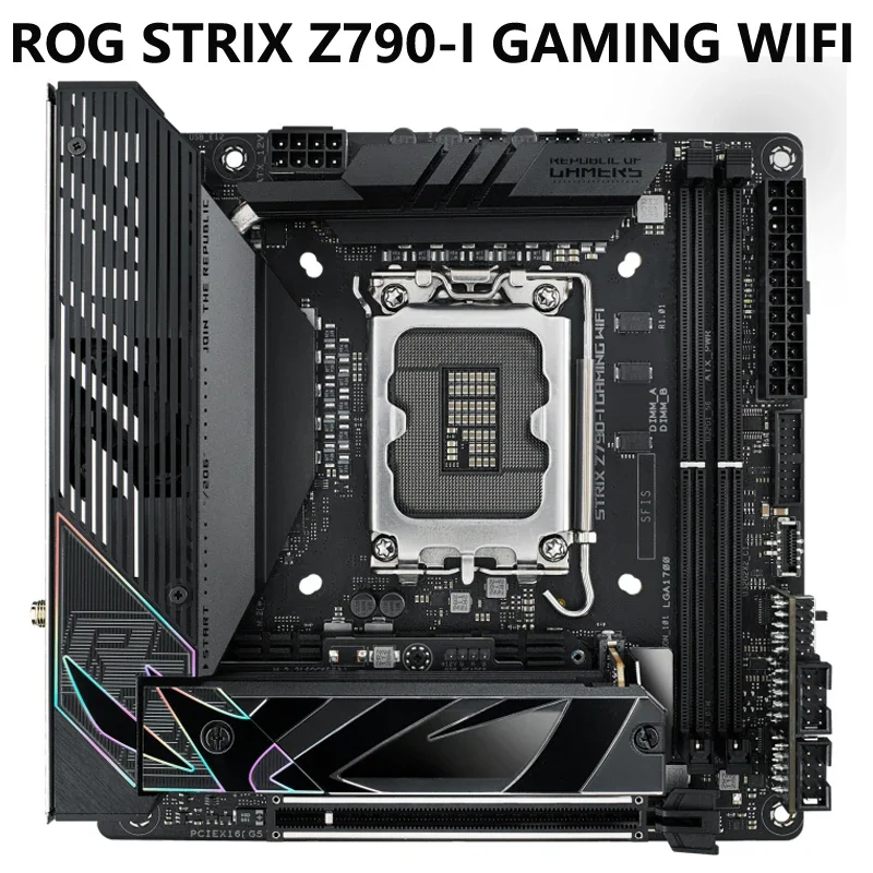 ASUS ROG STRIX Z790-I GAMING W - Lga1700 Itx Motherboard Ddr5 のレビューと価格