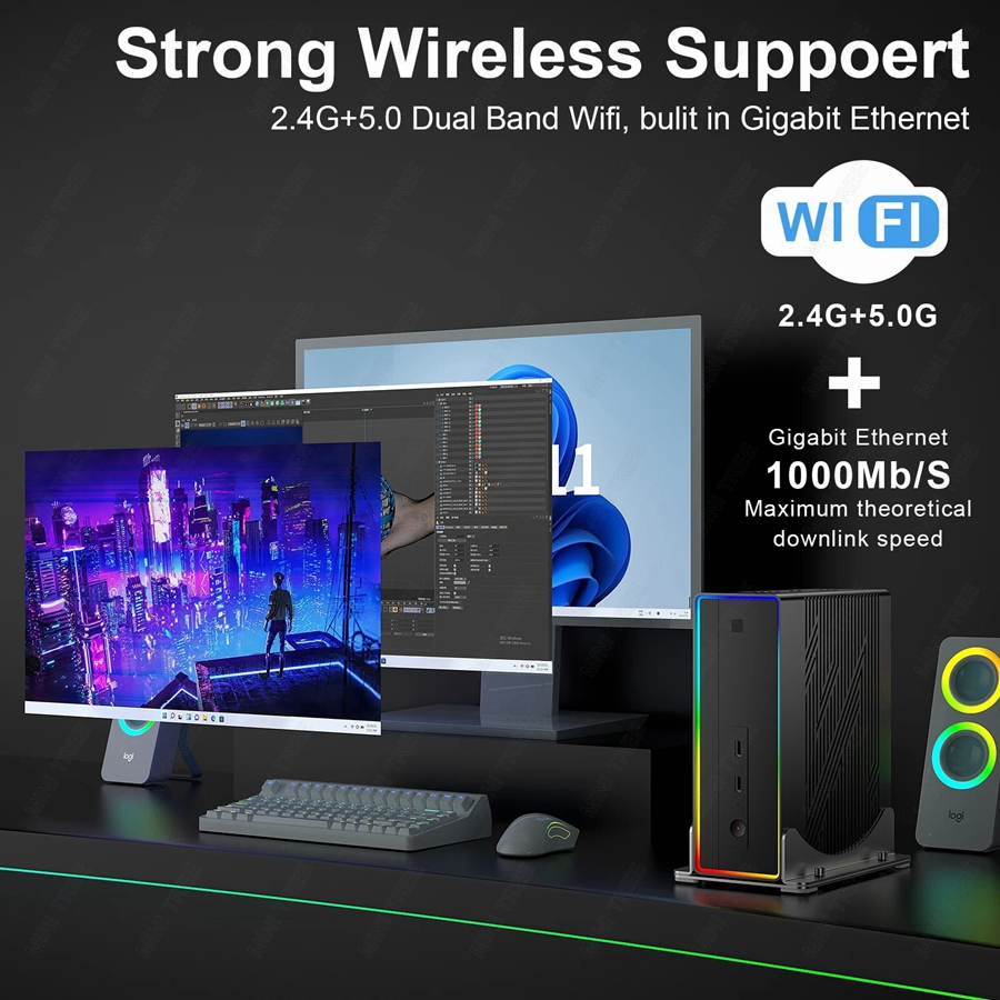 第13世代ゲーミングミニPC Intel Core i9 1 - Intel Core I9 13900H Mini Pc のレビューと価格