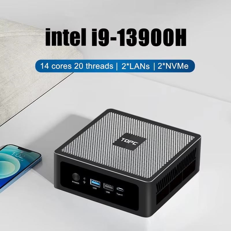 ToptonゲーミングミニPC 第13世代インテル Core - Intel Core I9 13900H Mini Pc のレビューと価格