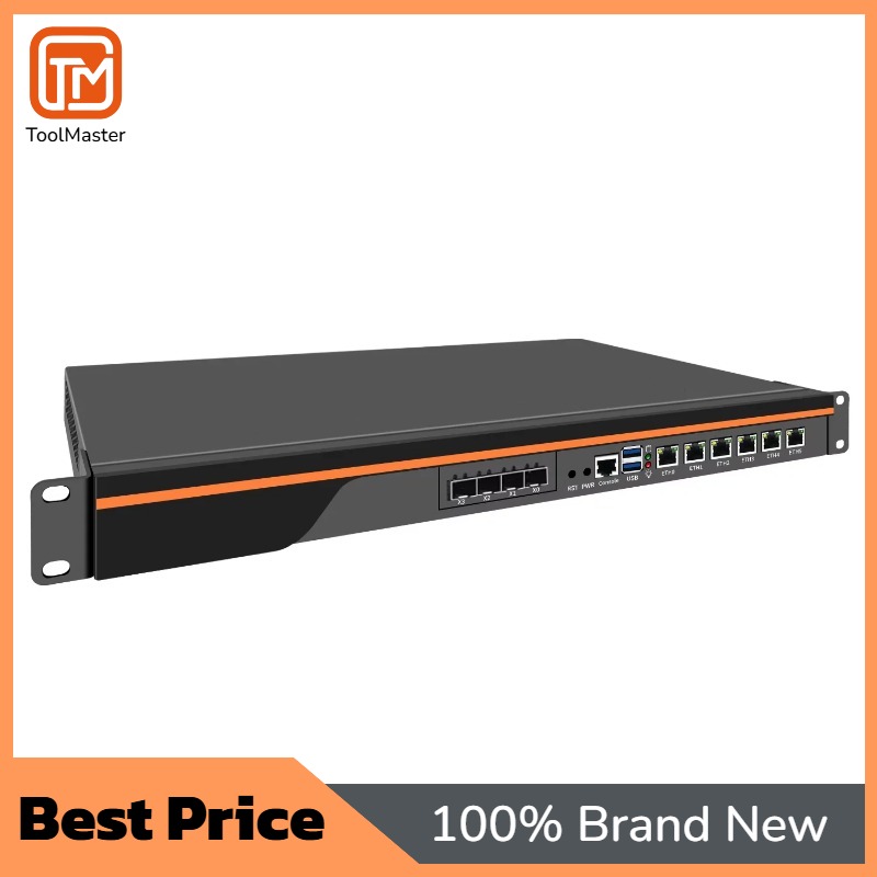 【新着】R 1U ラックマウント ファイアウォール ルーター - Pfsense Firewall Router 2.5G 4 I226 のレビューと価格