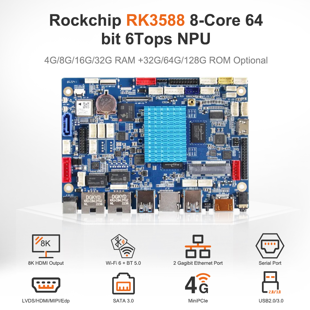 Rockchip RK3588開発ボード 6T NPU オク - Rockchip Rk3588 Development Board のレビューと価格