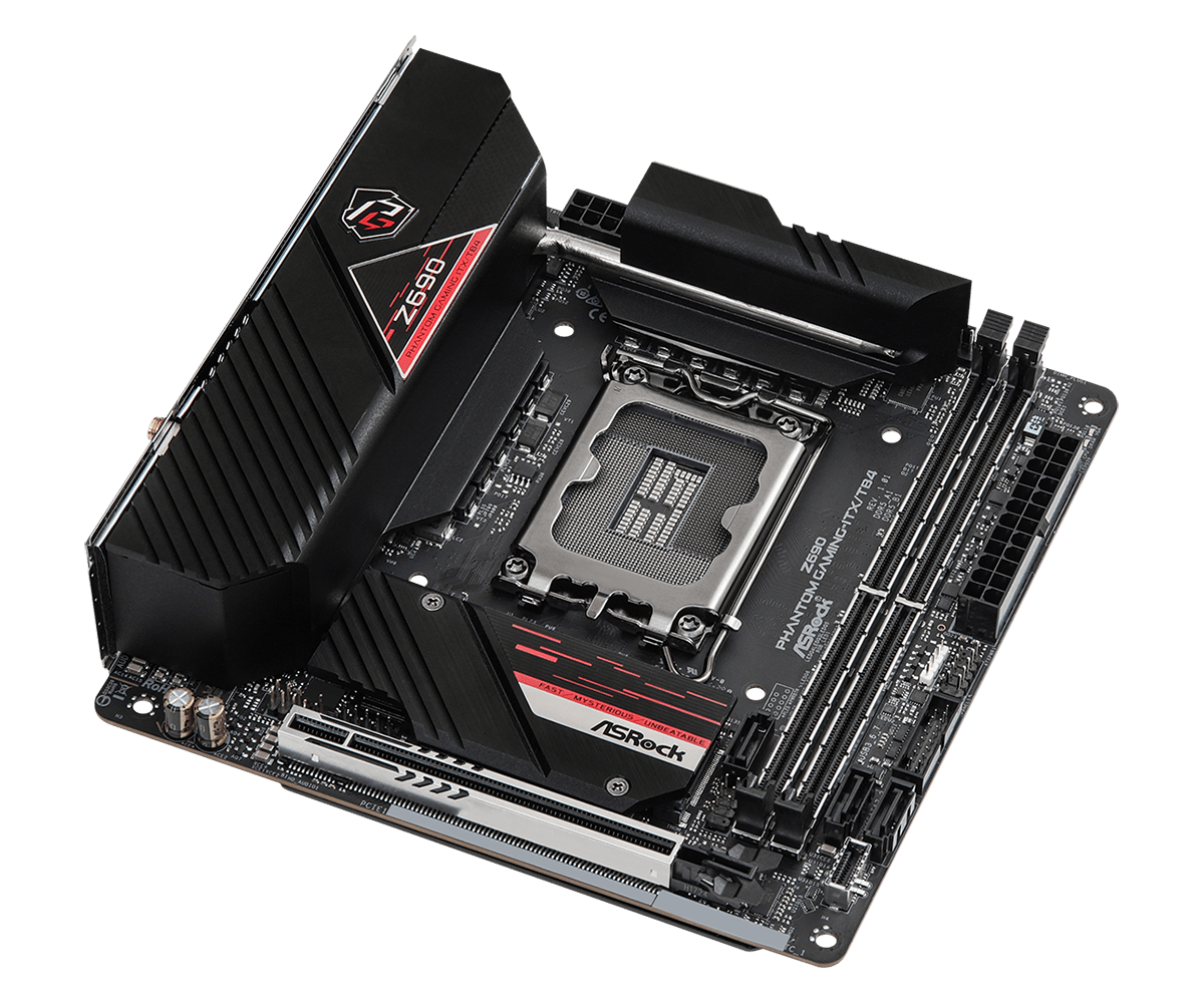 Z690 Mini-ITX ASROCK Z690 PHAN - Lga1700 Itx Motherboard Ddr5 のレビューと価格