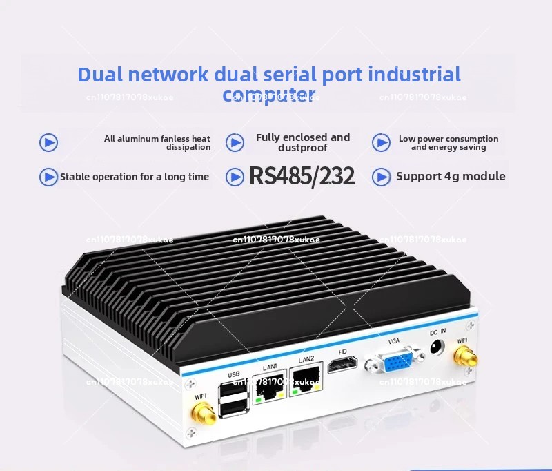 ミニ産業用PC - クアッドコアN100/J1900/J64 - Fanless Industrial Pc Rs485 Core I7 のレビューと価格