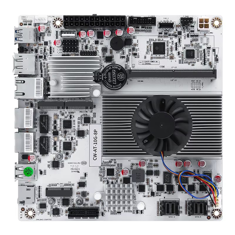 8ベイNASミニITXマザーボード インテル Core I3 - Nas Motherboard 8 Sata Mini Itx のレビューと価格