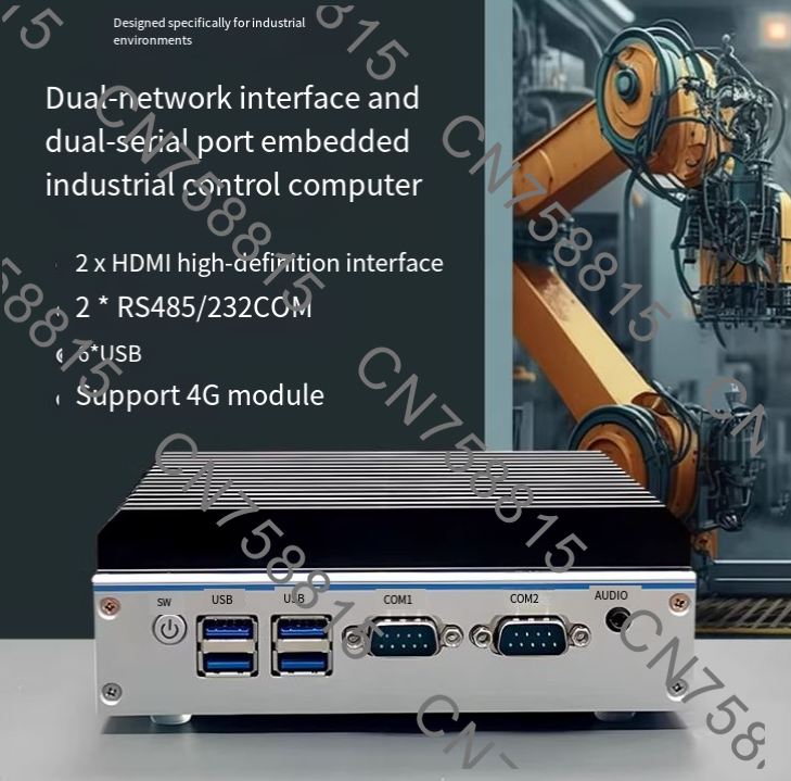 デュアルLAN/シリアルRS485、ファンレス完全密閉型組込 - Fanless Industrial Pc Rs485 Core I7 のレビューと価格