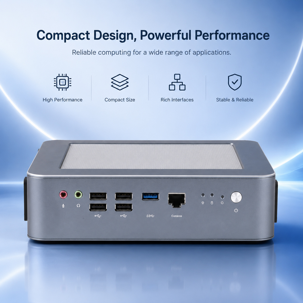 Qotom Q51551STミニPC インテル Core U - Dual Lan 10G Sfp+ Mini Pc のレビューと価格