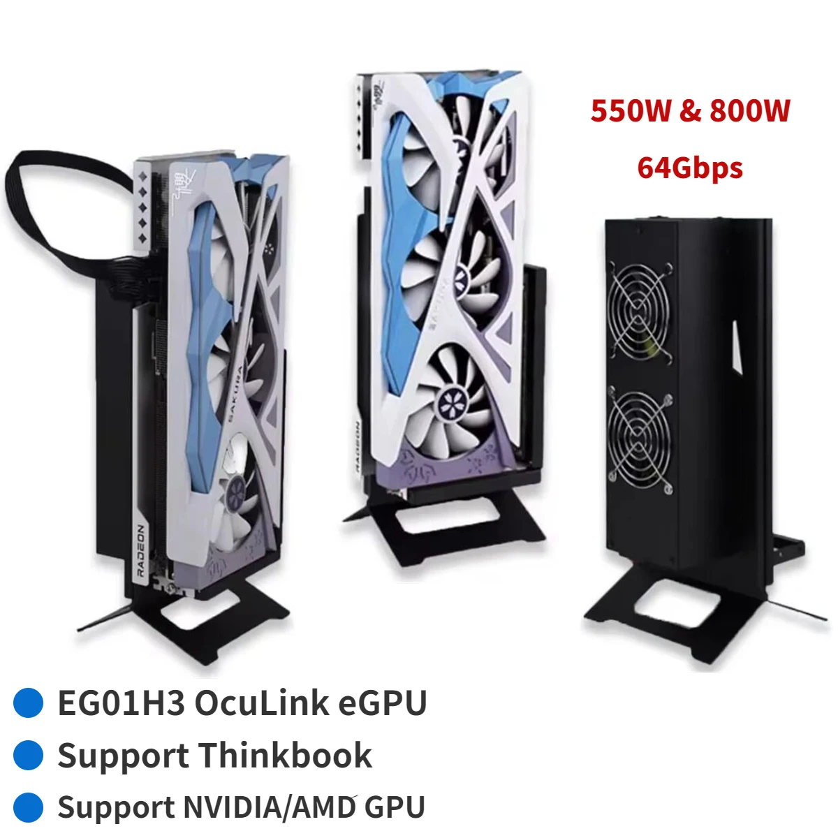 ミニPCグラフィックカード,外部ビデオカード,thinkbo - Oculink Egpu Mini Pc のレビューと価格