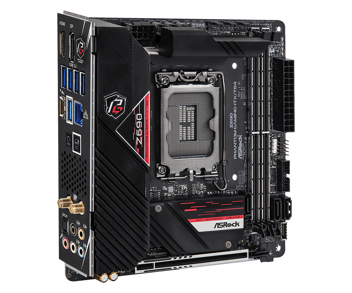 ASROCK Z690 Phantom Gaming-ITX - Lga1700 Itx Motherboard Ddr5 のレビューと価格