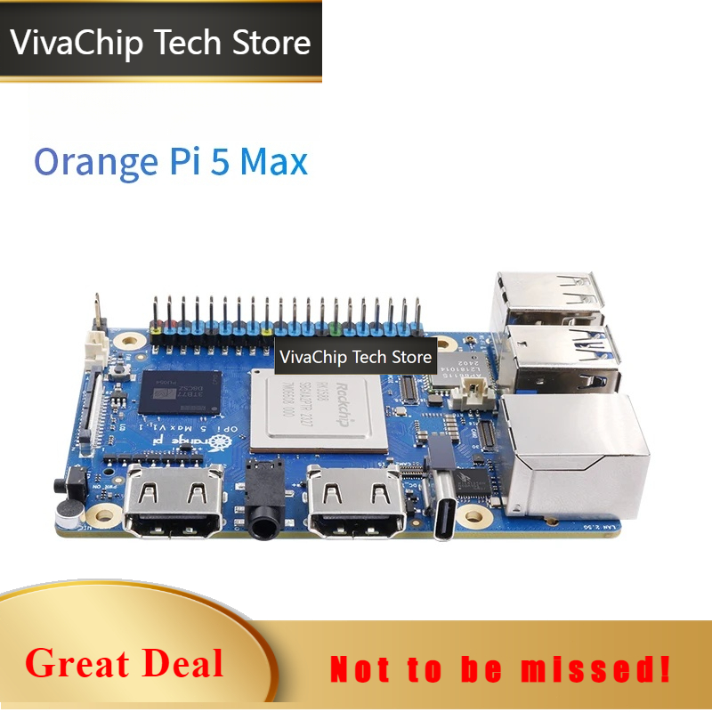 VivaChip TechOrange Pi 5 Max 1 - Rockchip Rk3588 Development Board のレビューと価格